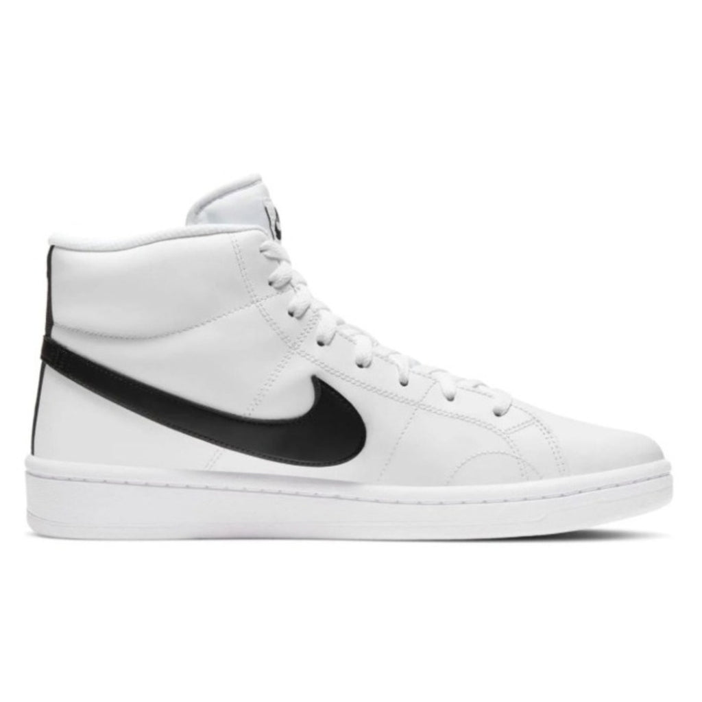 Nike Mens Court Royale 2 Mid White Onyx Black CQ9179-100 Size 11 Sneakers