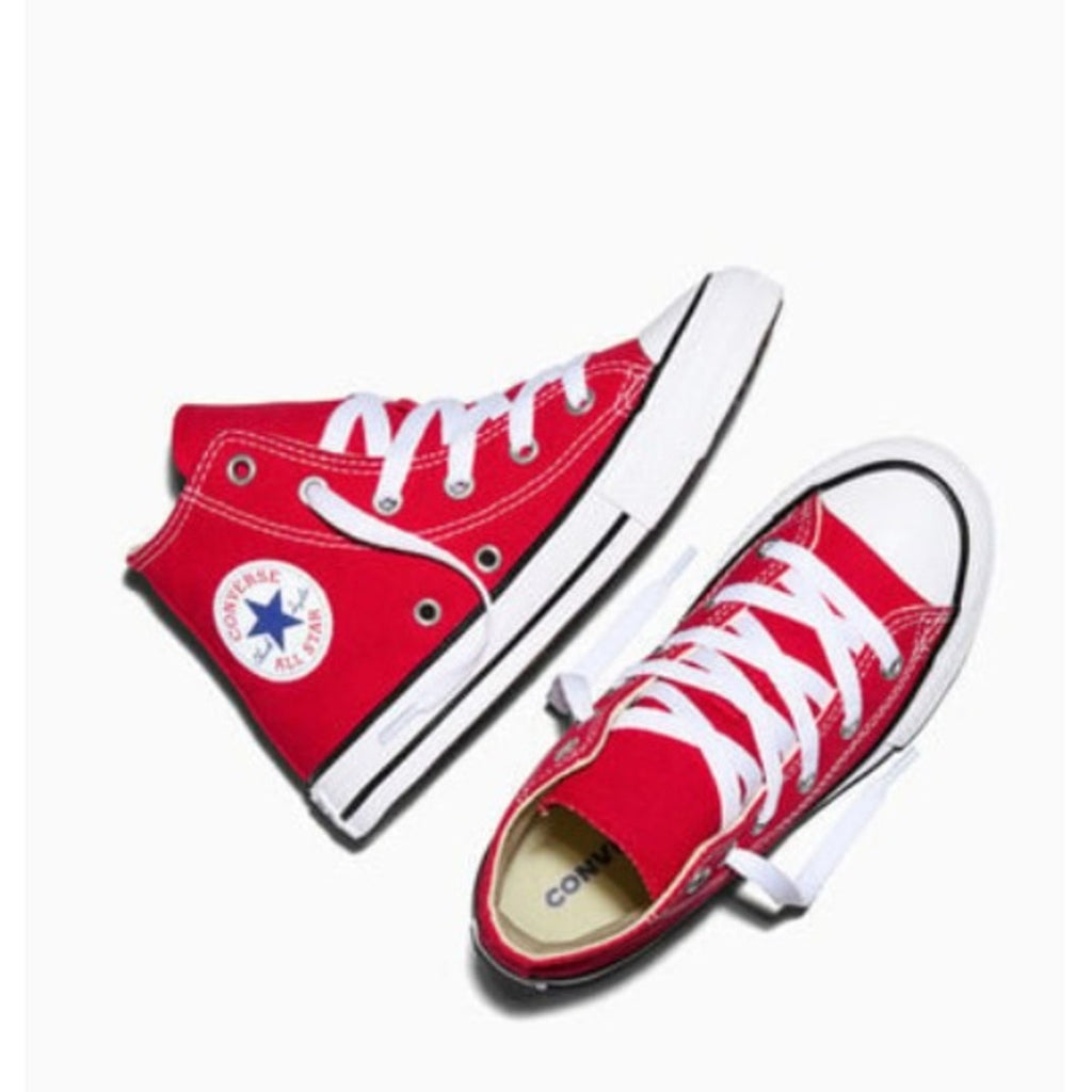 Converse Chuck Taylor All Star High Top Sneaker Red Size 2