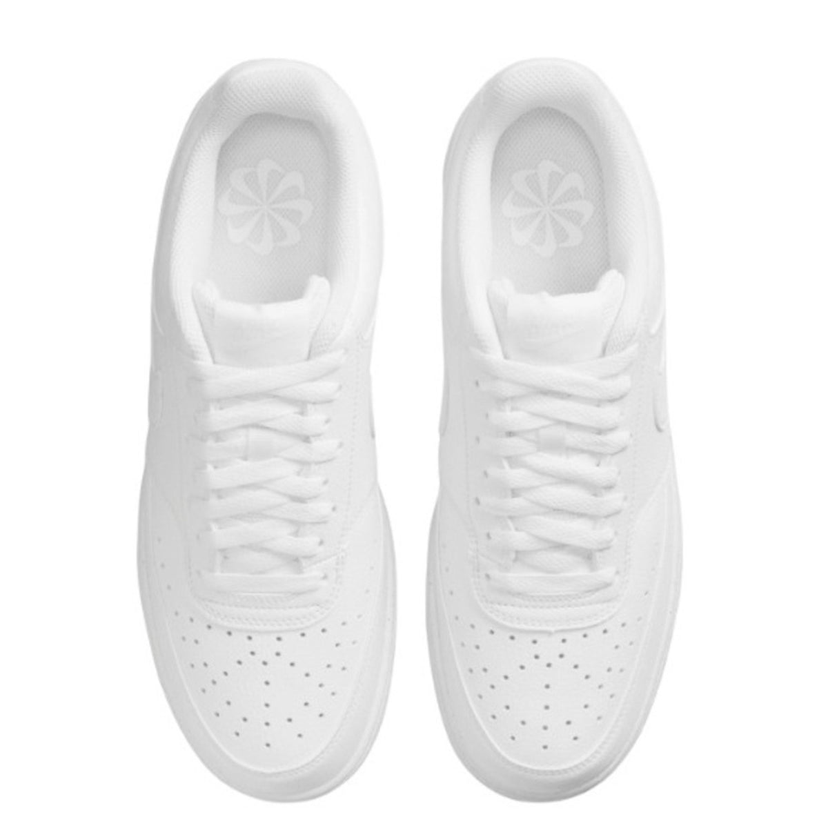 Nike Court Vision Low Next Nature Triple White Mens Shoes DH2987-100 Size 12.5