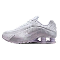 Nike Womens Nike Shox R4 White Metallic Platinum HF5076-100 Size 7.5