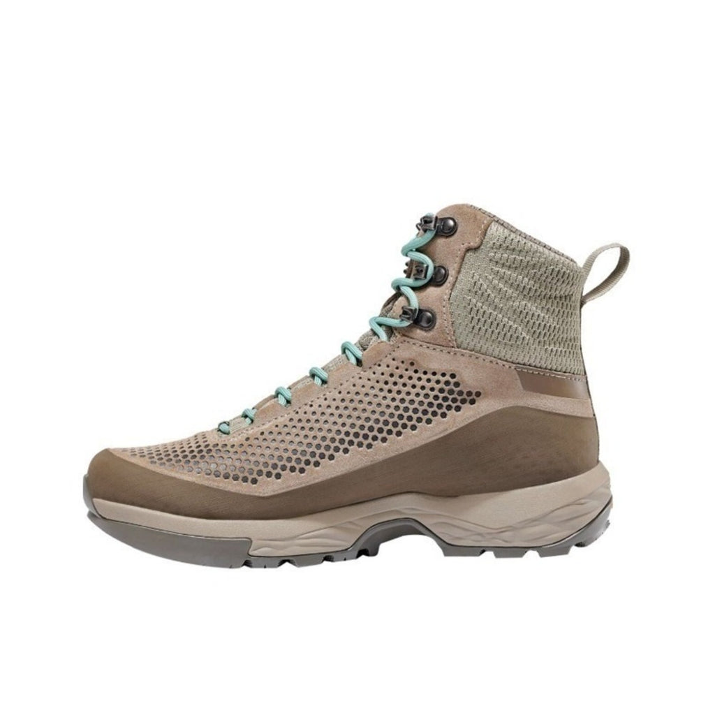 Vasque Torre AT GTX Hiking Boots Womens 9M Gore-Tex Vibram Brown Teal 07515W