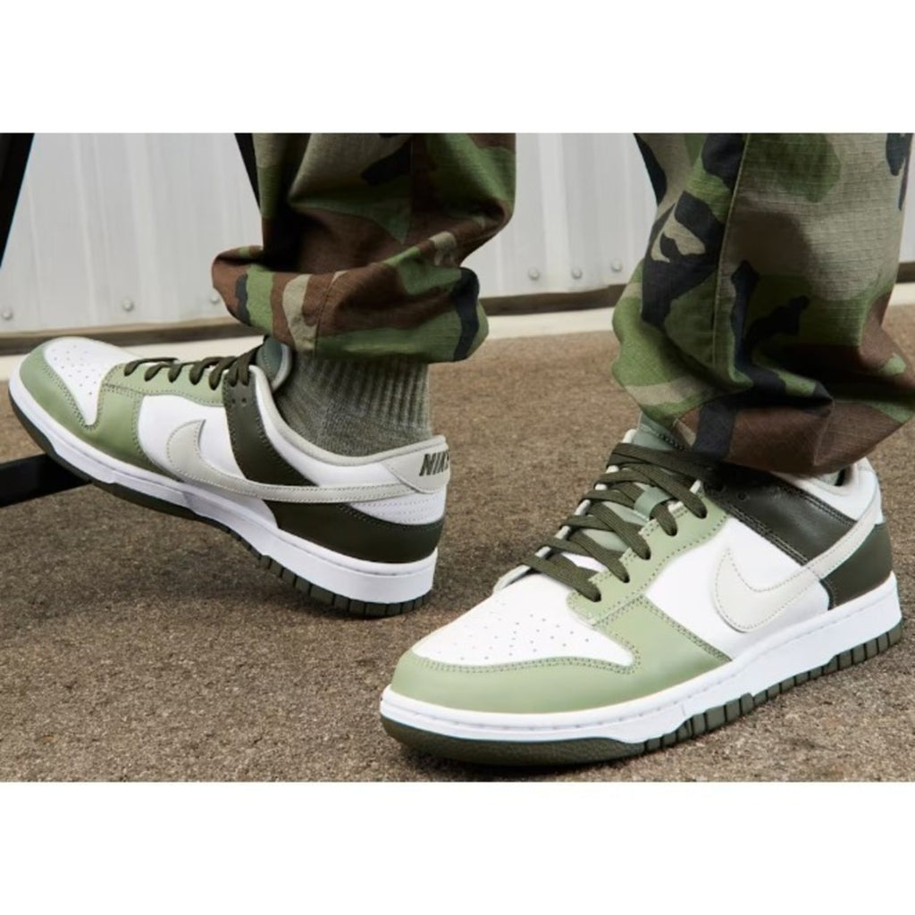Nike Dunk Low "Oil Green"‎ Men's Sneakers FN6882-100 Size US 9.5