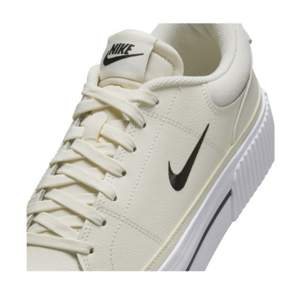 Nike Court Legacy Lift Pale Ivory White Platform Sneakers FV5526-101 Womens 6.5