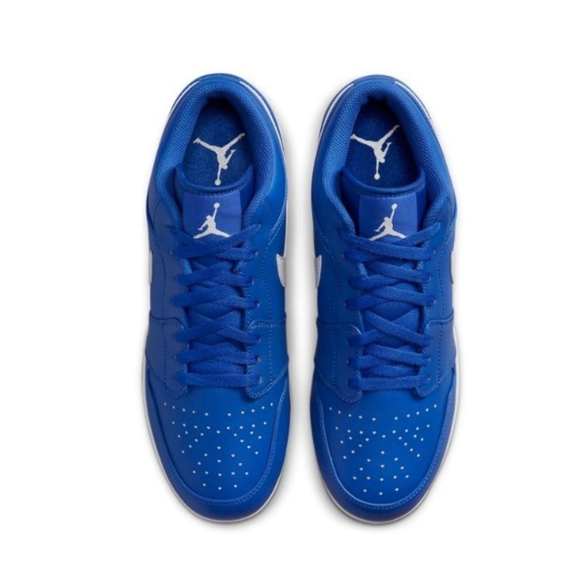 Nike Air Jordan 1 Retro MCS Low Game Royal White Baseball Cleats CJ8524-401 11
