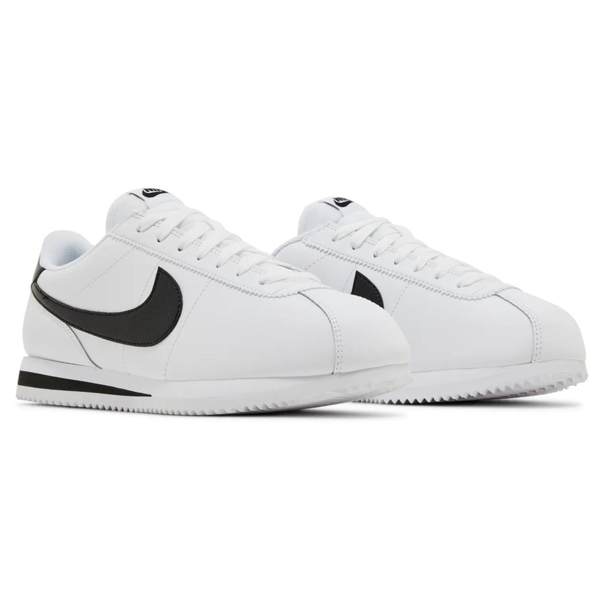Nike Mens Cortez White Black DM4044-105 Low Top Sneakers Size 9