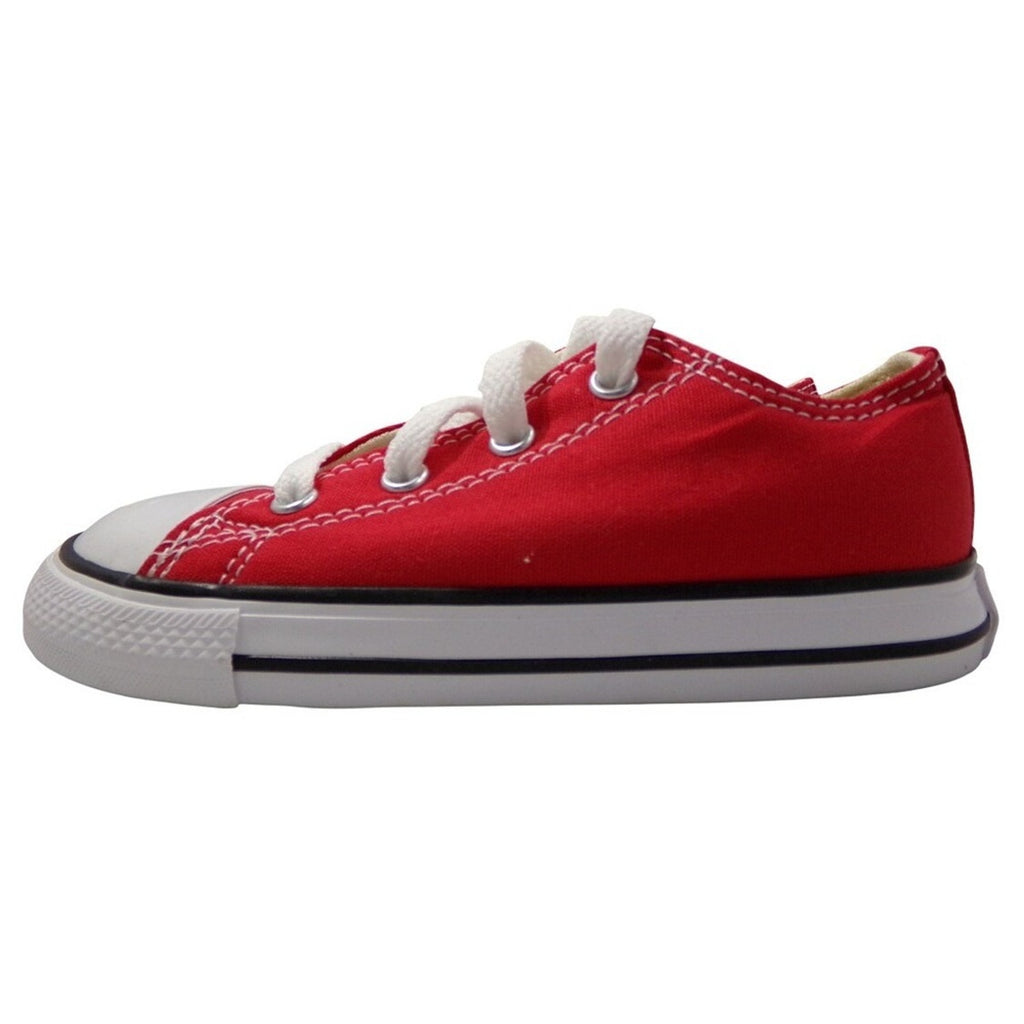 Converse Chuck Taylor All‎ Star Low Top Toddler Canvas Sneakers Red Size 9