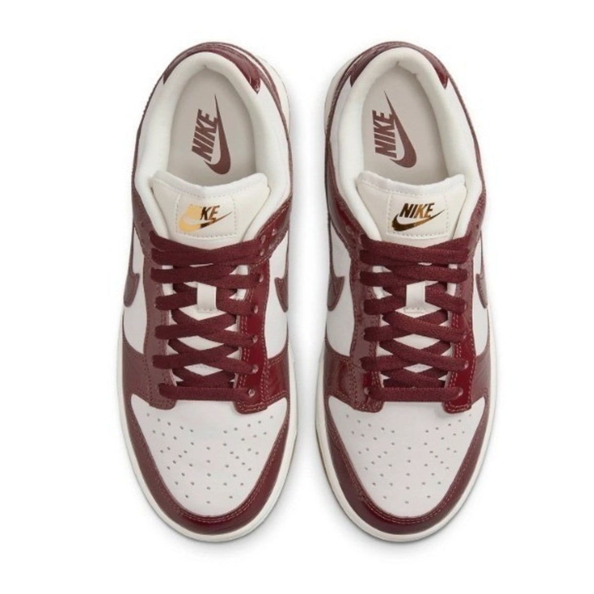 Nike Dunk Low LX Dark Team Red Croc Women FJ2260-004 Size 15.5 Burgundy Sail Gum