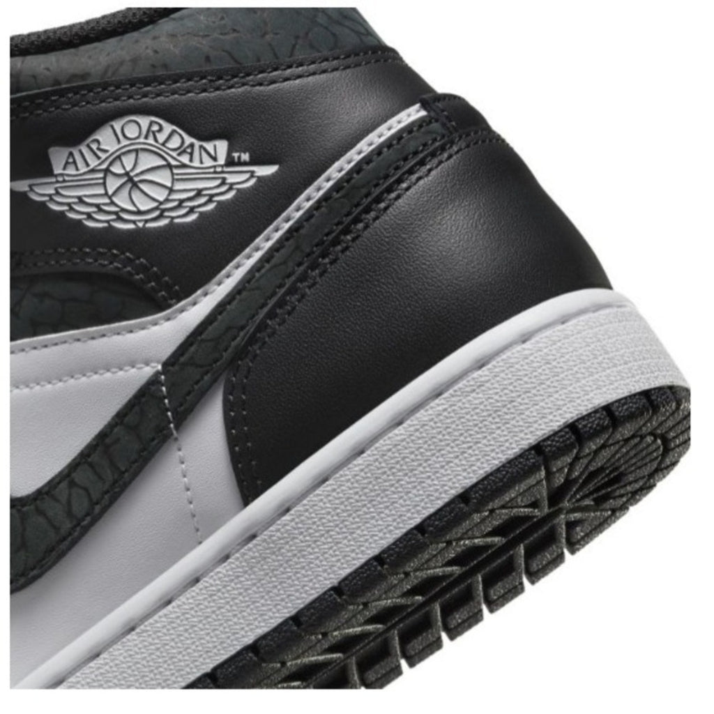 Air Jordan 1 Mid‎ SE "Panda Elephant" Men's Sneakers FB9911-001 Size US 8.5