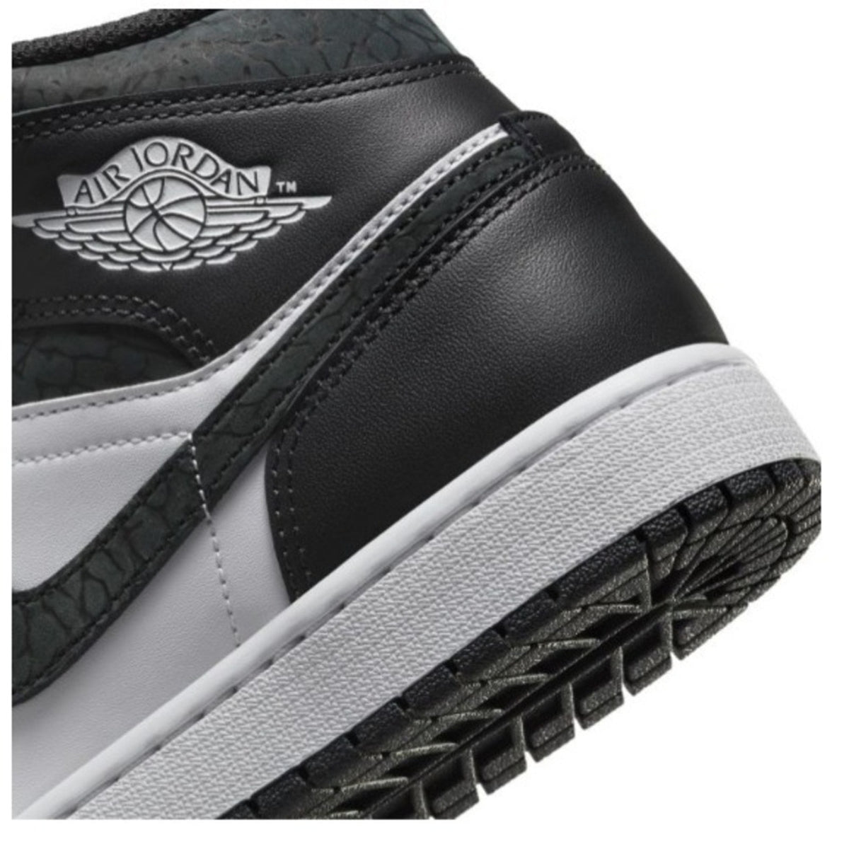 Air Jordan 1 Mid‎ SE "Panda Elephant" Men's Sneakers FB9911-001 Size US 8.5