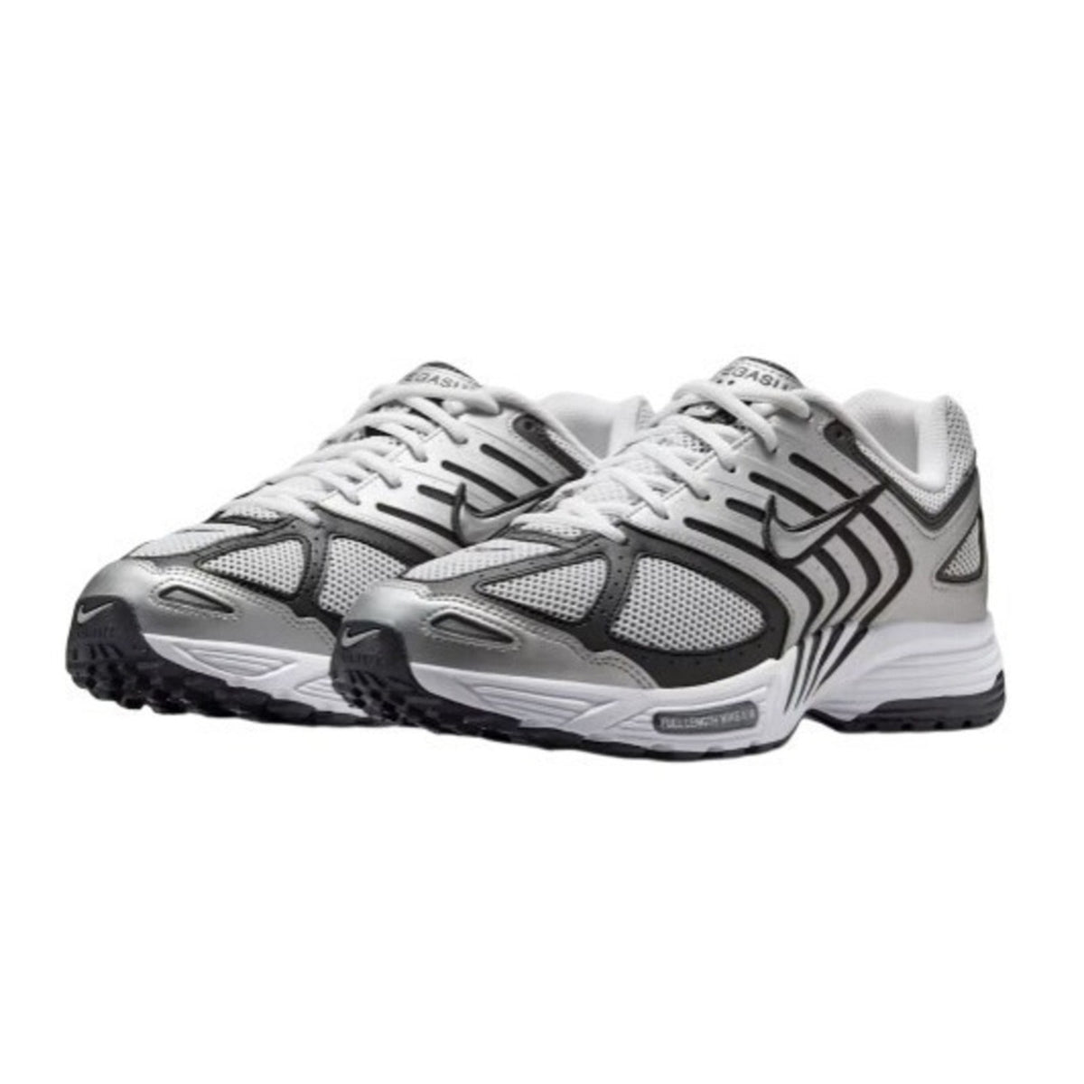 Nike Air Pegasus 2k5 Metallic Silver Black HQ3031-002 Mens Size 10 Running Shoes