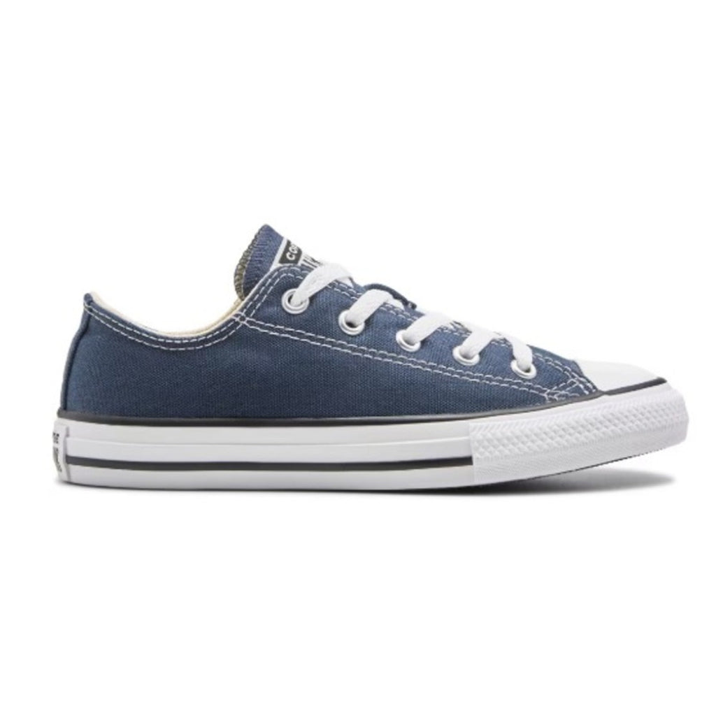 Converse Chuck Taylor All Star Low Top Sneakers Navy Blue Canvas Size 3