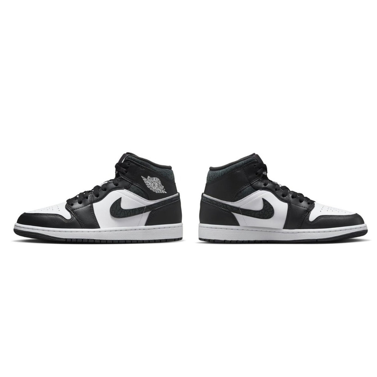 Air Jordan 1 Mid‎ SE "Panda Elephant" Men's Sneakers FB9911-001 Size US 8.5