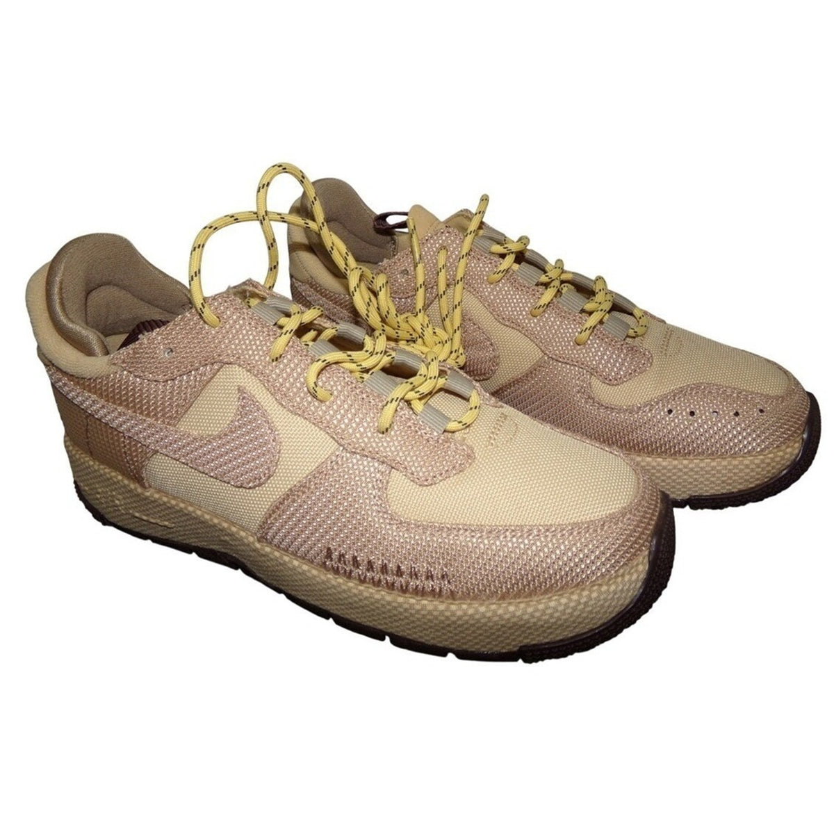 Nike Air Force 1 Wild In the Sesame/Baroque Brown/Khaki Size 7 (adults)