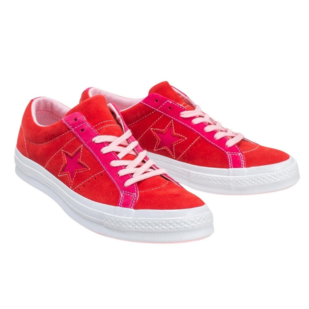 Converse One‎ Star Ox Enamel Red/ Pink Pop 361806C  Size US 1.5