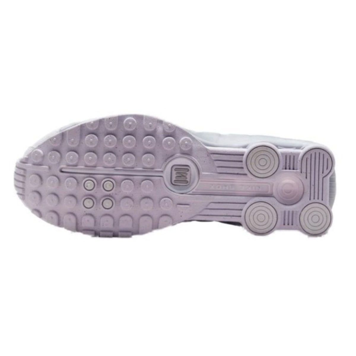 Nike Womens Shox R4 White Metallic Platinum HF5076-100 Size 8 Running Shoes