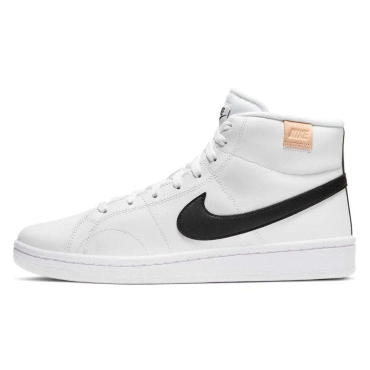 Nike Mens Court Royale 2 Mid White Onyx Black CQ9179-100 Size 11 Sneakers