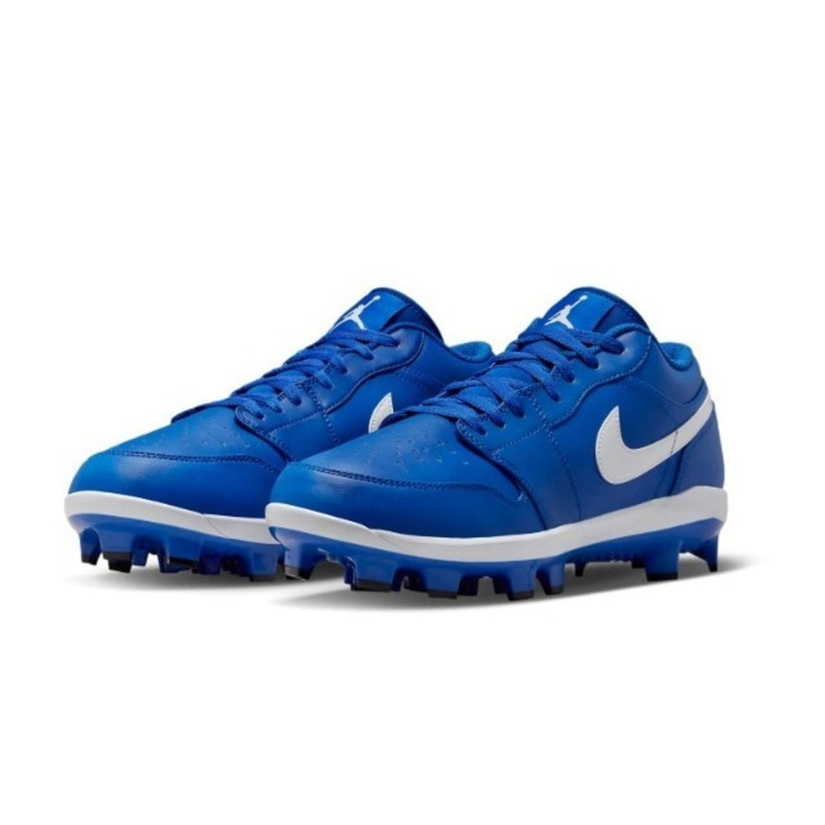 Nike Air Jordan 1 Retro MCS Low Game Royal White Baseball Cleats CJ8524-401 11