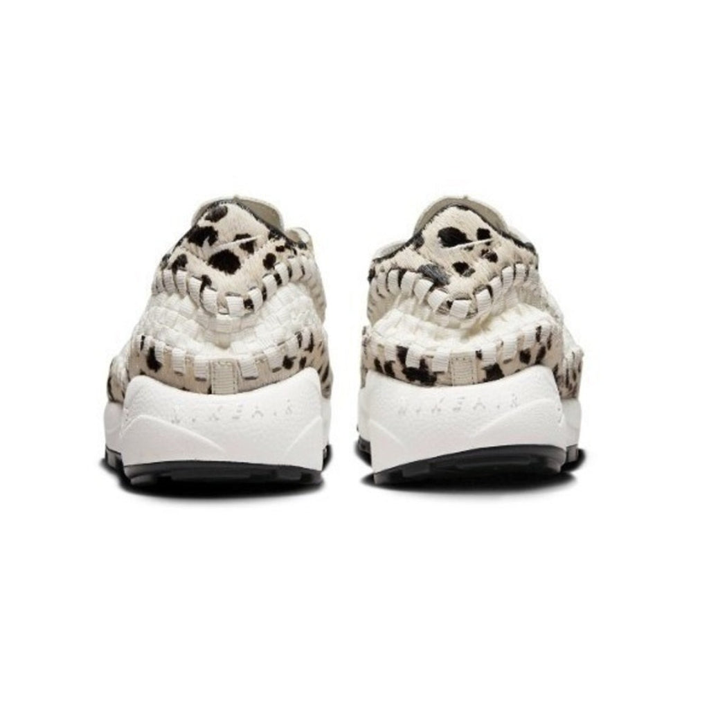 Nike Air Footscape Woven White Cow Print FB1959-102 Womens Size 6 Sneakers