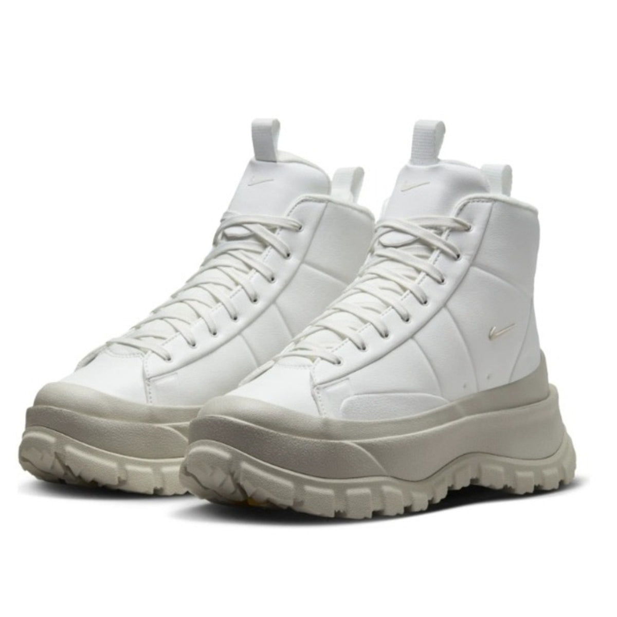 Nike Blazer Mid Roam Summit White Light Bone FQ9065-100 Womens Size 7 High Top