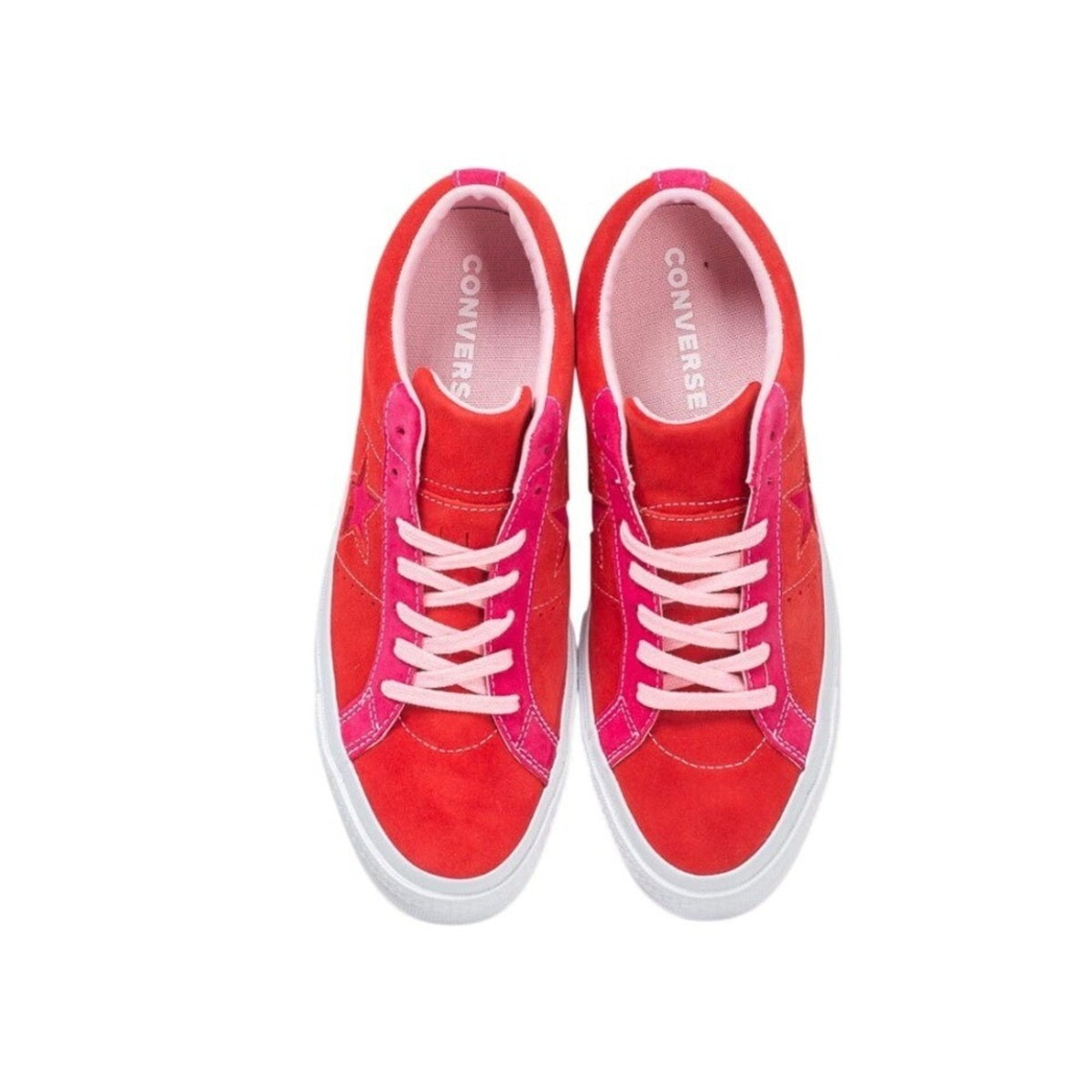 Converse One‎ Star Ox Enamel Red/ Pink Pop 361806C  Size US 1.5