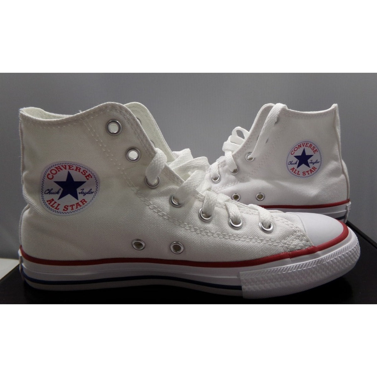 Converse Chuck Taylor‎ All Star High Top Sneakers White Size 2.5