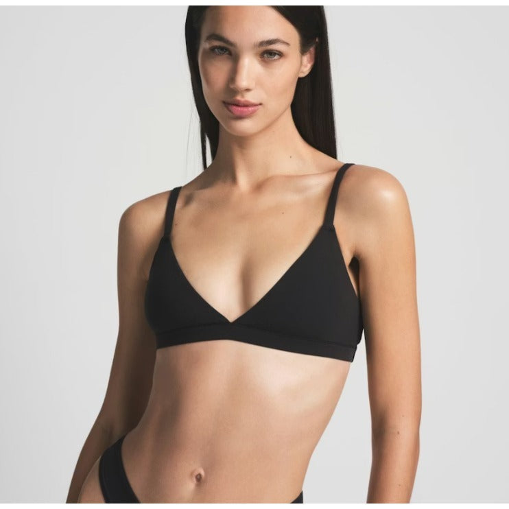 Skims Fits Everybody Triangle Bralette BR-TRI-2024 Onyx, 3X