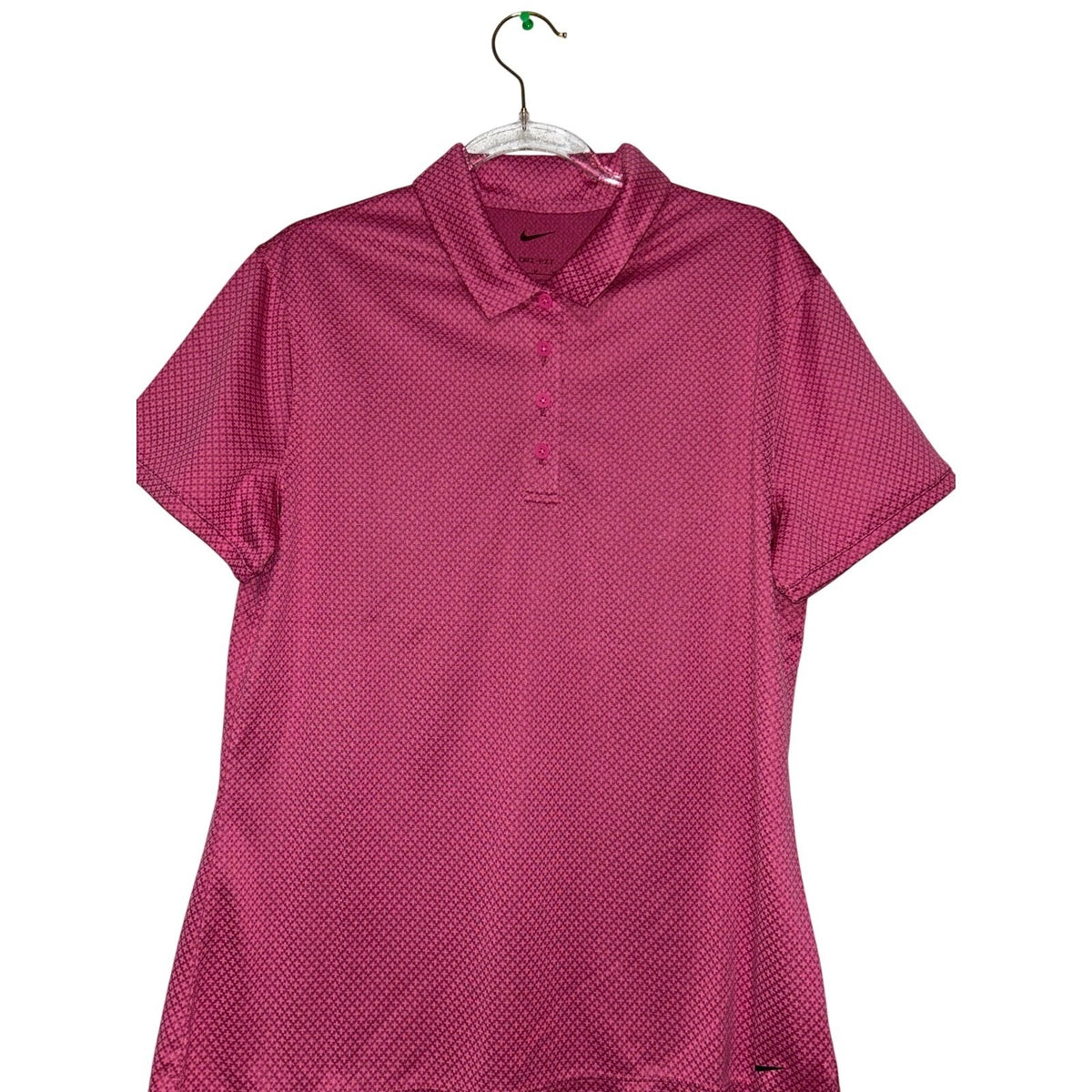 Nike Women's Dri-Fit Victory Textured Golf Polo Shirt Athletic Performance