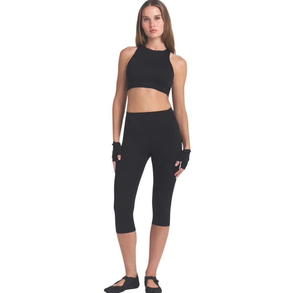 Nike x Skims Matte Crop Legging Obsidian blac3X LEG-LEG-9884W 17 Inch Inseam