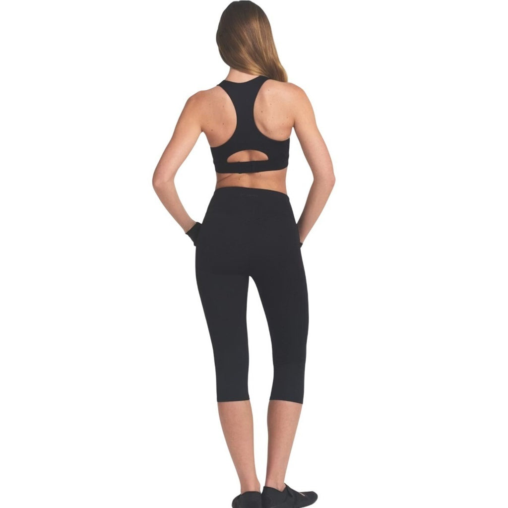 Nike x Skims Matte Crop Legging Obsidian blac3X LEG-LEG-9884W 17 Inch Inseam