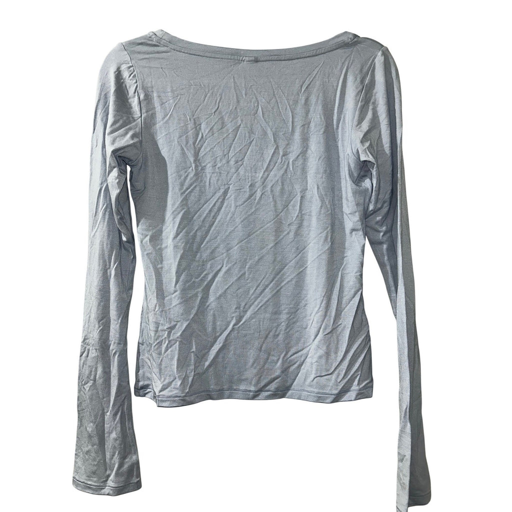 Skims Sleep Scoop Neck Top Sleep ST-SST-11138W Zen Blue Medium