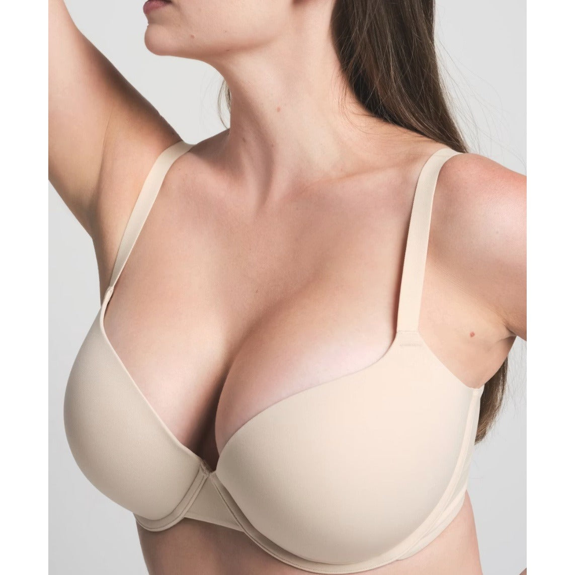 Skims Fits Everybody Push Up Demi Bra Sand Underwire BR-UWR-2295 38C