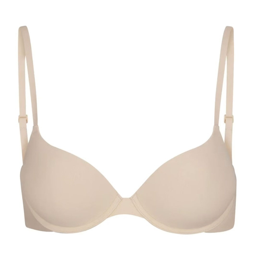 Skims Fits Everybody Push Up Demi Bra Sand Underwire BR-UWR-2295 32DDDD