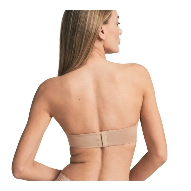 Skims Ultimate Push-Up Strapless Bra BA-BAN-9056 Clay Tan 34C