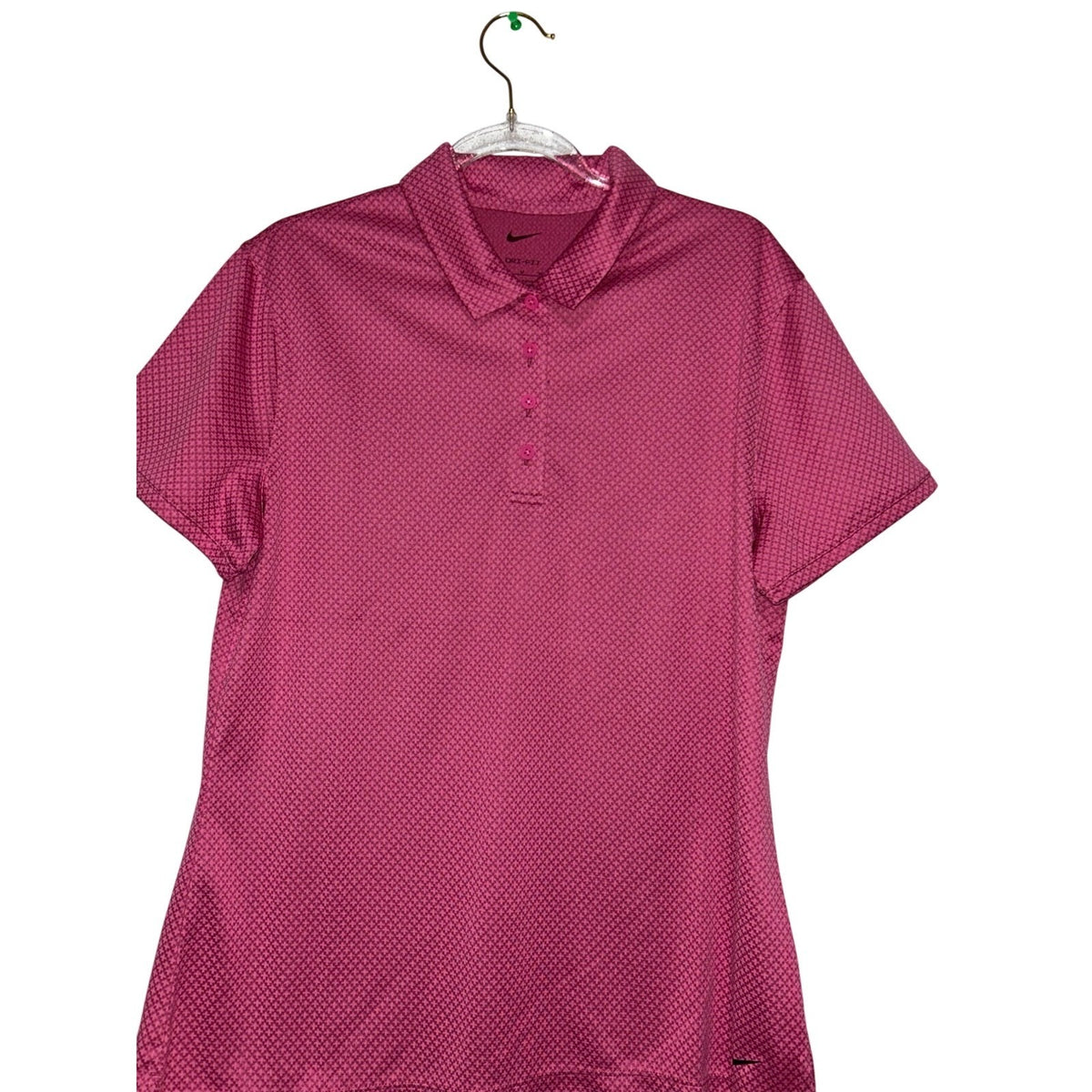 Nike Women's Dri-Fit Victory Textured Golf Polo Shirt Athletic Performance