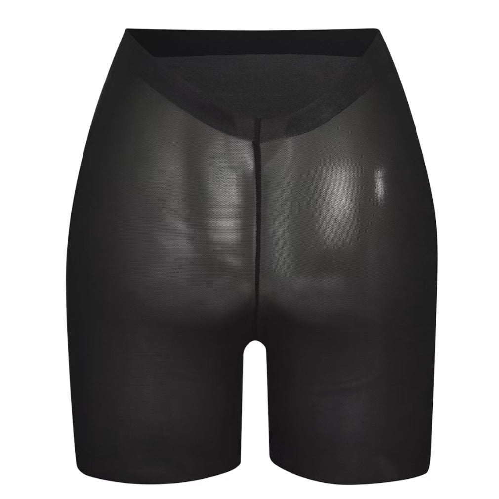 Skims Sheer Sculpt Low Back Short Onyx Black BO-SHO-9391 Small