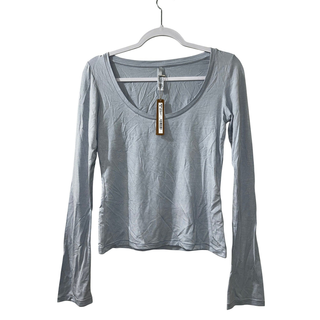 Skims Sleep Scoop Neck Top Sleep ST-SST-11138W Zen Blue Medium