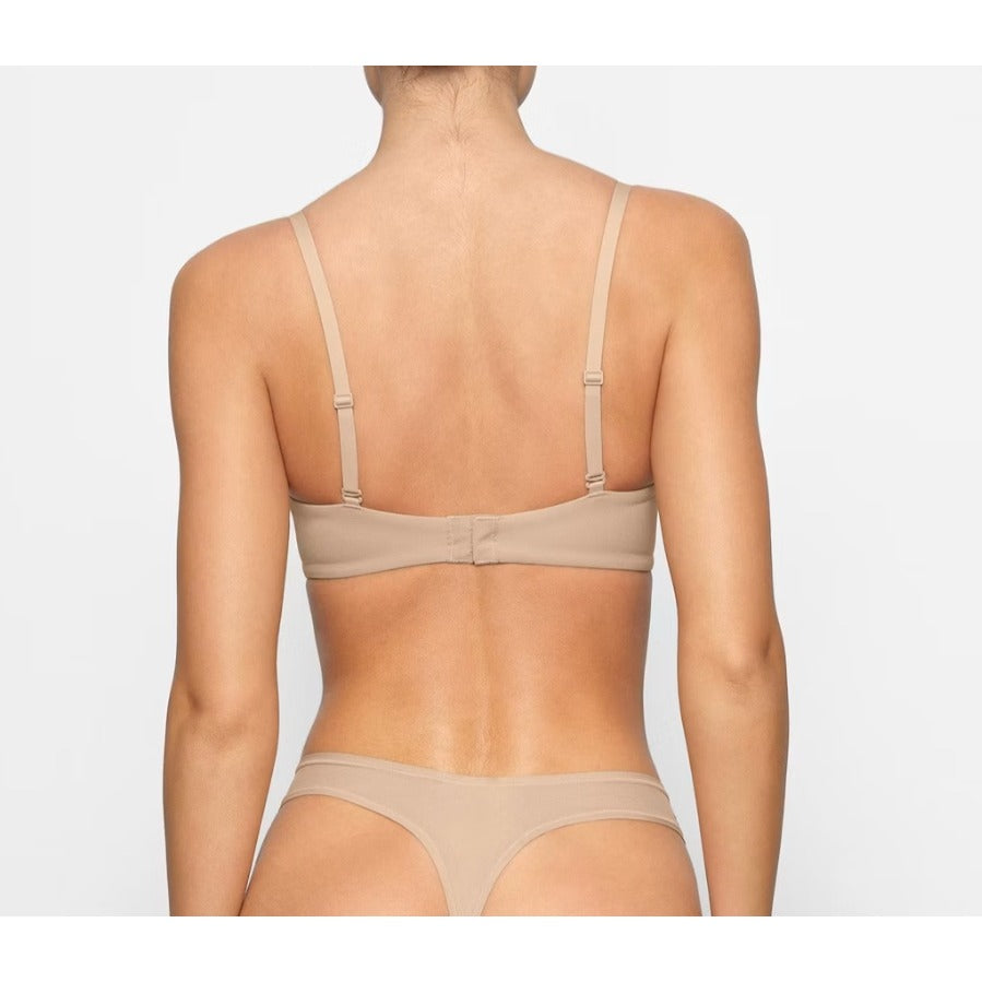 Skims Fits Everybody Push Up Demi Bra Clay BR-UWR-2295 36D