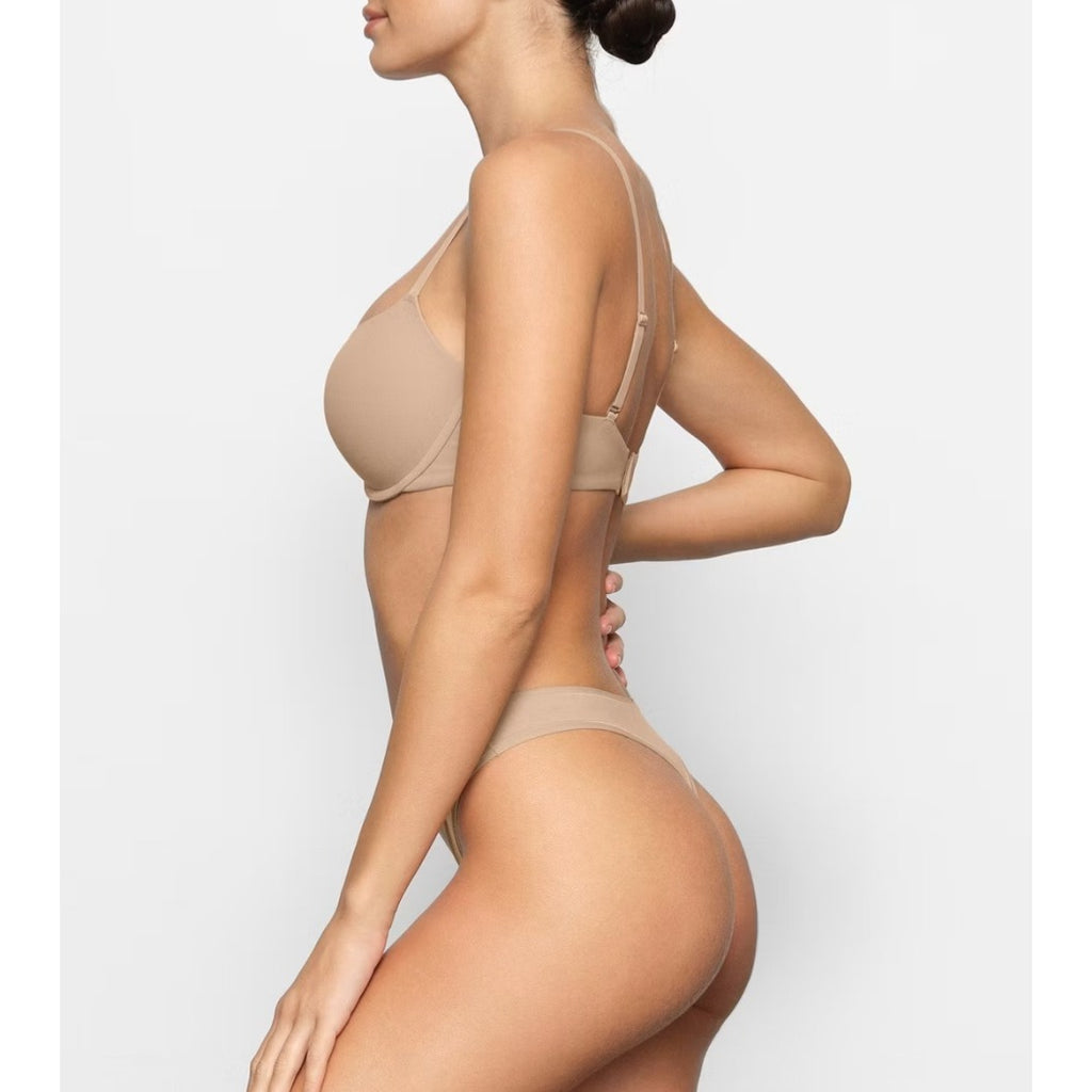 Skims Fits Everybody Push Up Demi Bra Clay BR-UWR-2295 36D