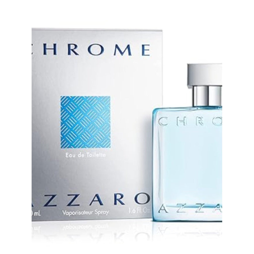 Azzaro Chrome Eau de Toilette 1.6 fl oz 50ml Mens Cologne Spray New in Box