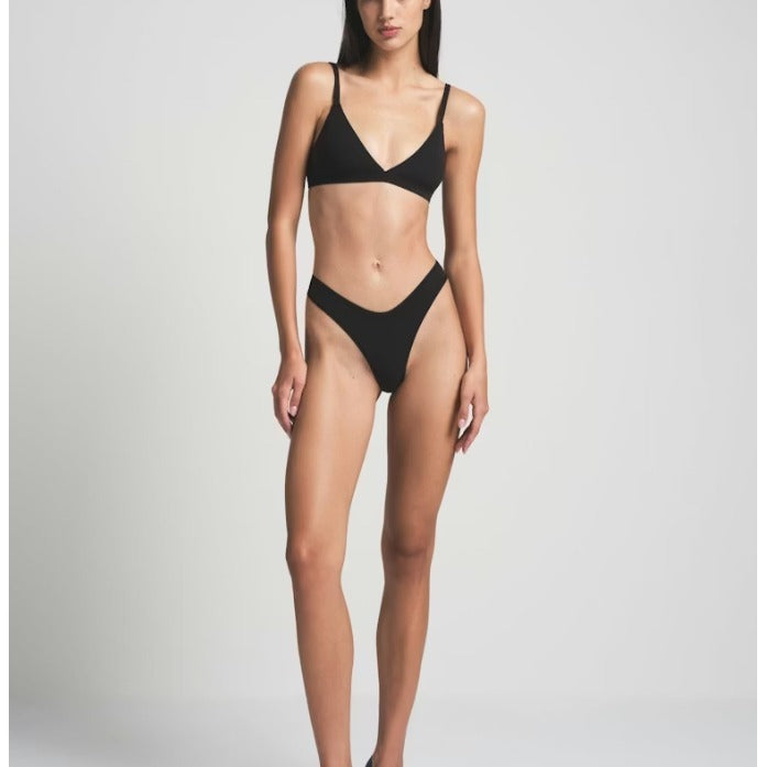 Skims Fits Everybody Triangle Bralette BR-TRI-2024 Onyx, 3X