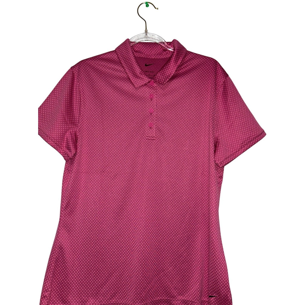 Nike Women's Dri-Fit Victory Textured Golf Polo Shirt Athletic Performance