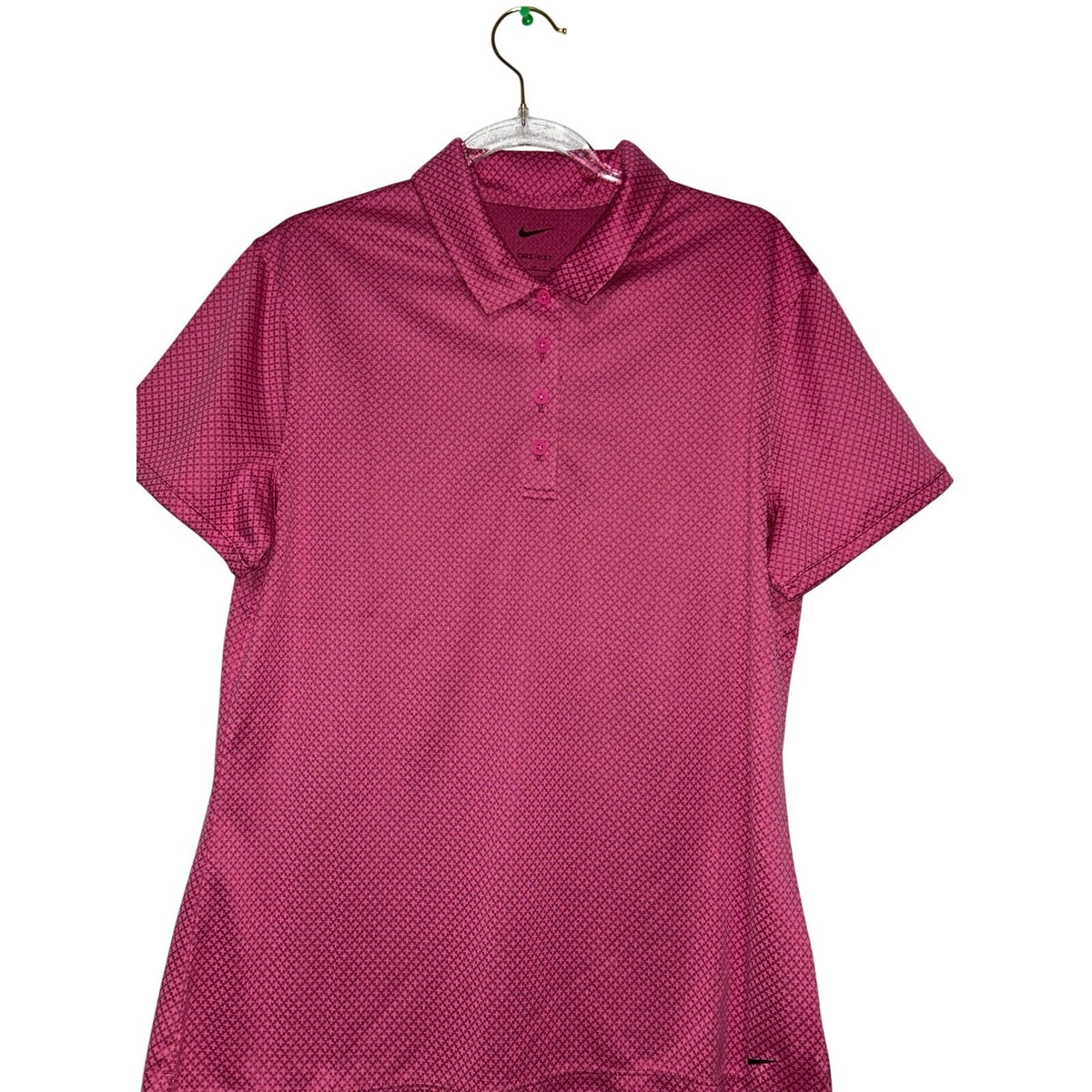 Nike Women's Dri-Fit Victory Textured Golf Polo Shirt Athletic Performance