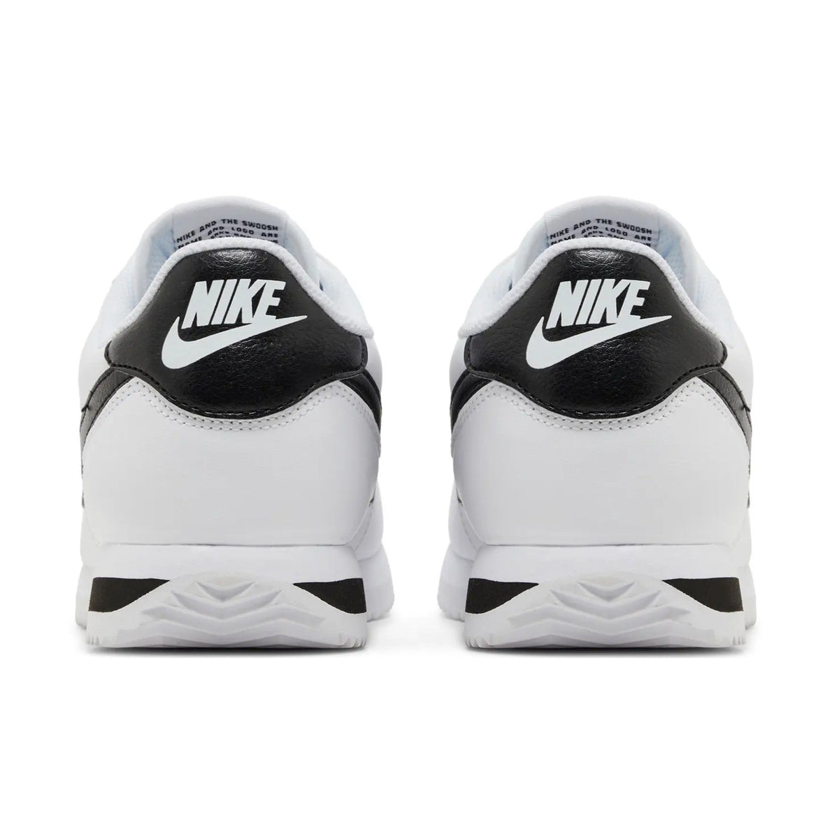 Nike Mens Cortez White Black DM4044-105 Low Top Sneakers Size 9