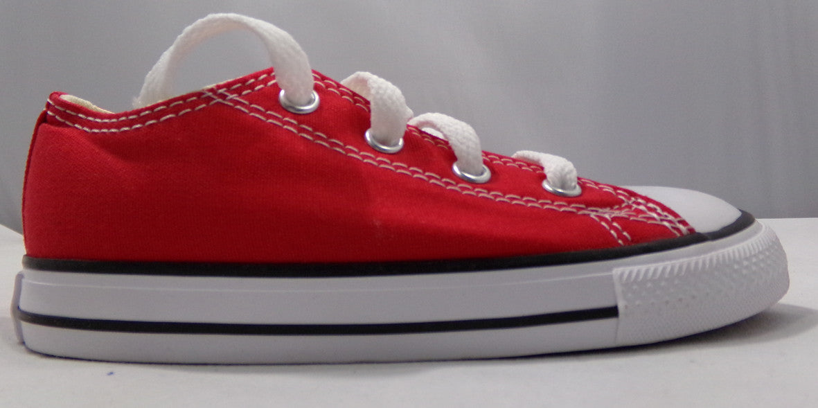 Converse Chuck Taylor All Star Low Top Toddler Canvas Sneakers Red Size 9