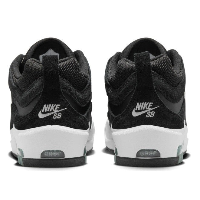 Nike SB Air Max Ishod Wair Panda Black White Skate Shoes FB2393-001 Mens 10.5