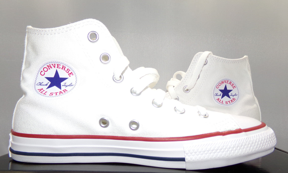 Converse Chuck Taylor All Star High Top Sneakers White Size 2.5