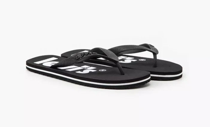 Levi's Men's Dixon Flip Flops Black D6565-0003 Size 8.5