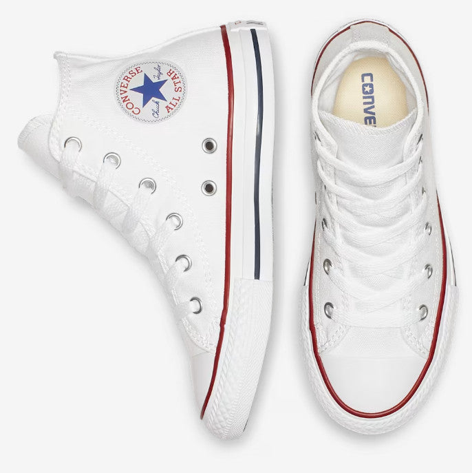 Converse Chuck Taylor All Star High Top Sneakers White Size 2.5