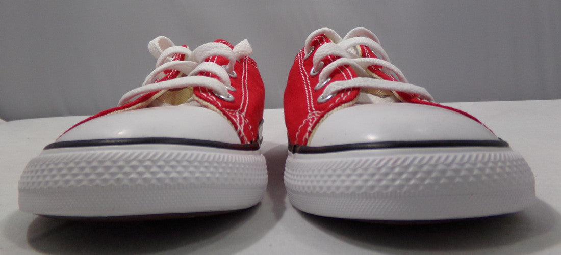 Converse Chuck Taylor All Star Low Top Toddler Canvas Sneakers Red Size 9