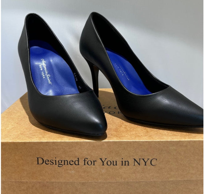 Antonia Saint NY Victoria Pump Heel 3.0 Black, Size 10.5